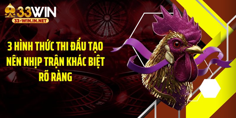 3 hình thức thi đấu tạo nên nhịp trận khác biệt rõ ràng
